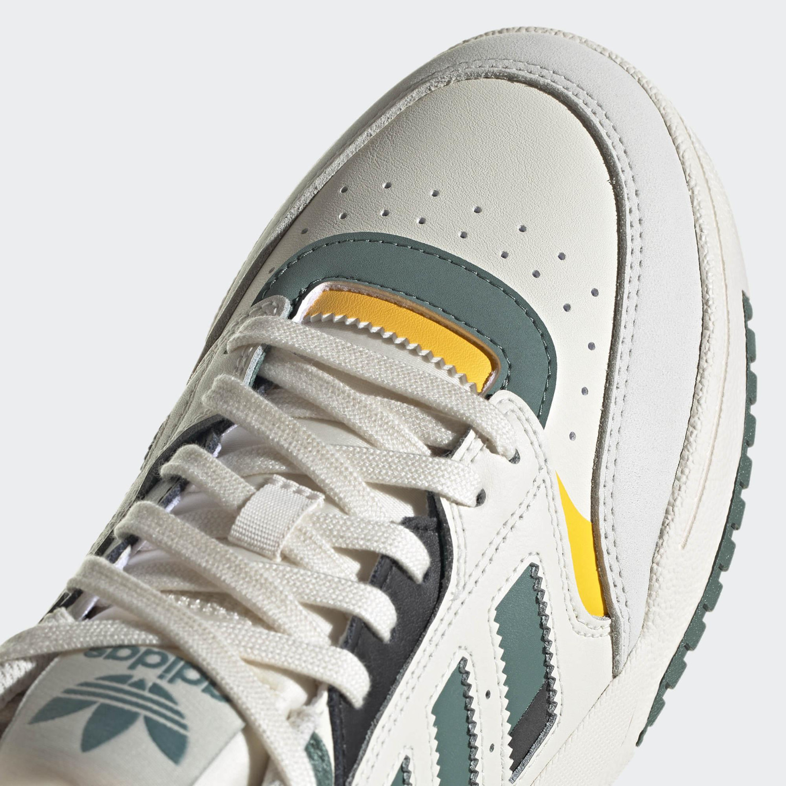 Knipoog nachtmerrie waterstof Adidas Drop Step Low Chalk White Tech Emerald Active Gold GW9735 - Sepsale