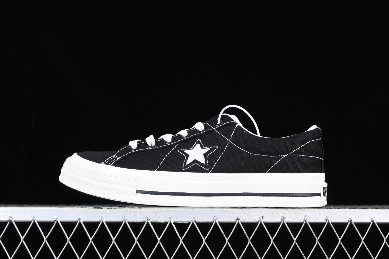 Converse one best sale star ox noir