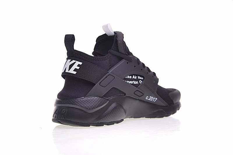 Orgullo Joseph Banks En la mayoría de los casos Off White x Nike Air Huarache Ultra Black Running Shoes AA3841 - nike game  ready team pack - StclaircomoShops - 001