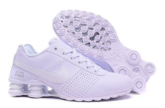 cordura profundo Trampolín RvceShops - Nike Shox Deliver Men ShoesPure White Silver Casual Trainers  Sneakers 317547 - Versace Kids Sneakers Greca Nero